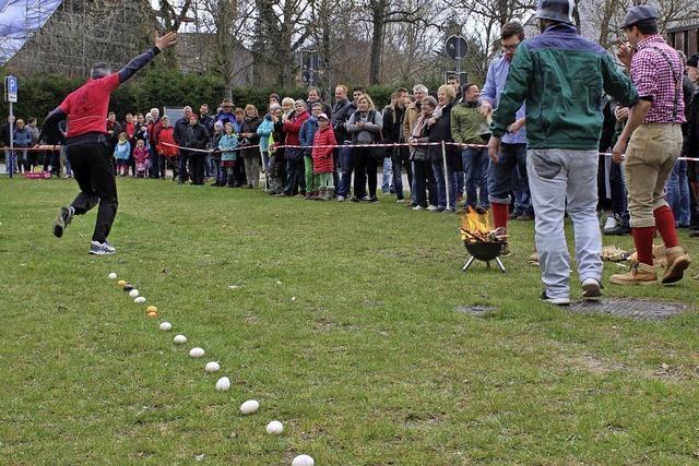 Die Eierschlacht bei der Talvogtei