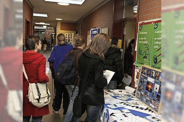 Esther-Weber-Schule ldt zum Markt der Mglichkeiten