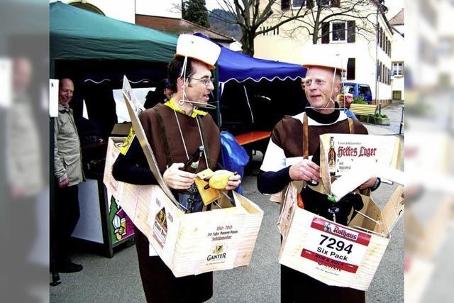 Wie am Herdermer Nadelhr beim Marathon Stimmung gemacht wird