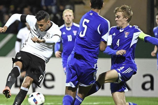 Deutsche U 21 verabschiedet Hrubesch mit 2:0-Sieg in Russland