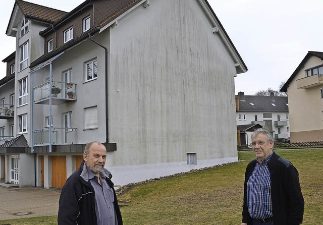 An dieses Haus an der Rtenbacher Stra...er Baugenossenschaft Werner Adrion.     | Foto: Martin Wunderle