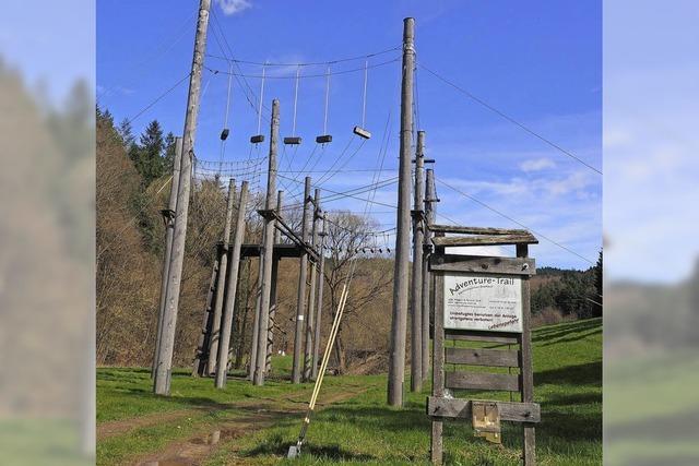 Kletterpark im Dornrschenschlaf