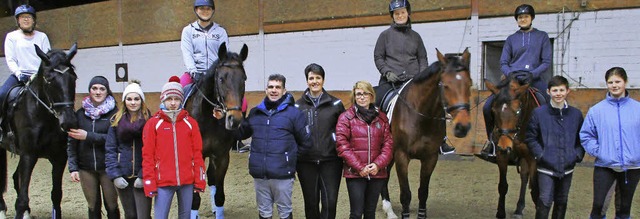 Einen qualifizierten Jugendlehrgang richtete  der Reitverein Dreilndereck aus.   | Foto: Renate Wendt