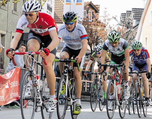 Der Velo- und Bike-Club Waldshut-Tieng...das fnfte City-Radrennen in Tiengen.   | Foto: Archivbild: Theresia Rdiger