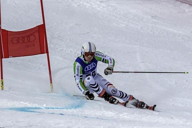 Erfolgreicher Rennläufer des Skiclubs Kandel