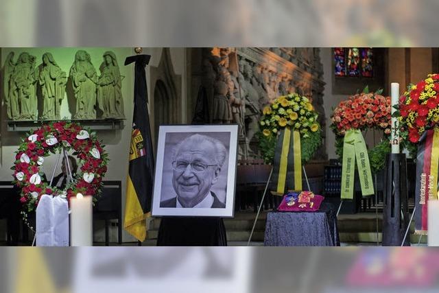 Trauerfeier mit 850 Gsten in Stuttgarter Stiftskirche