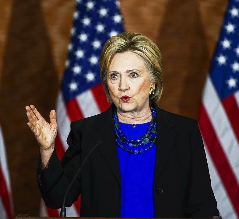 Hillary Clinton gilt vielen als Mrs. Vergangenheit  | Foto: dpa