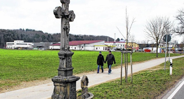 Das neue Brunlinger Gewerbegebiet Nie... mehr drfen es vorerst nicht werden.   | Foto: Dagobert Maier