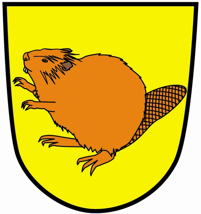 Das alte Laufenburger Wappen (links) h...uen Entwurf mit Biber  gibt es schon.   | Foto: Fotos: BZ