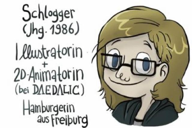 Samstag: Webcomic-Zeichnerin Schlogger in Freiburg