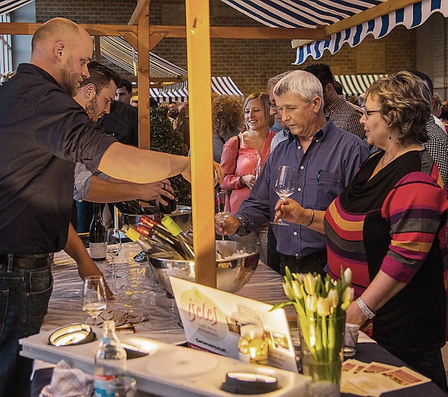 So, wie im vergangenen Jahr, geht es bei der Weinmesse zu.   | Foto: Archiv: Olaf Michel