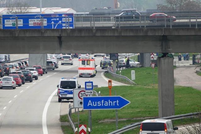 Sitzblockade auf A5 bei Weil am Rhein – 30 Festnahmen