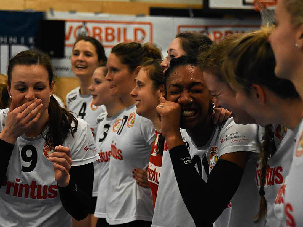 So schn ist der Titelgewinn in der 2. Bundesliga der Frauen im Volleyball.