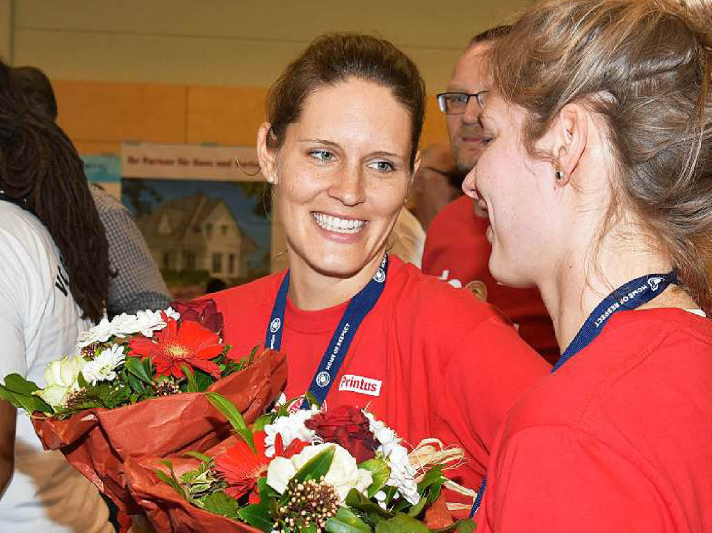 Zwei Freundinnen im Erfolg vereint: Svenja Engelhardt und Katrin Kreuzer.