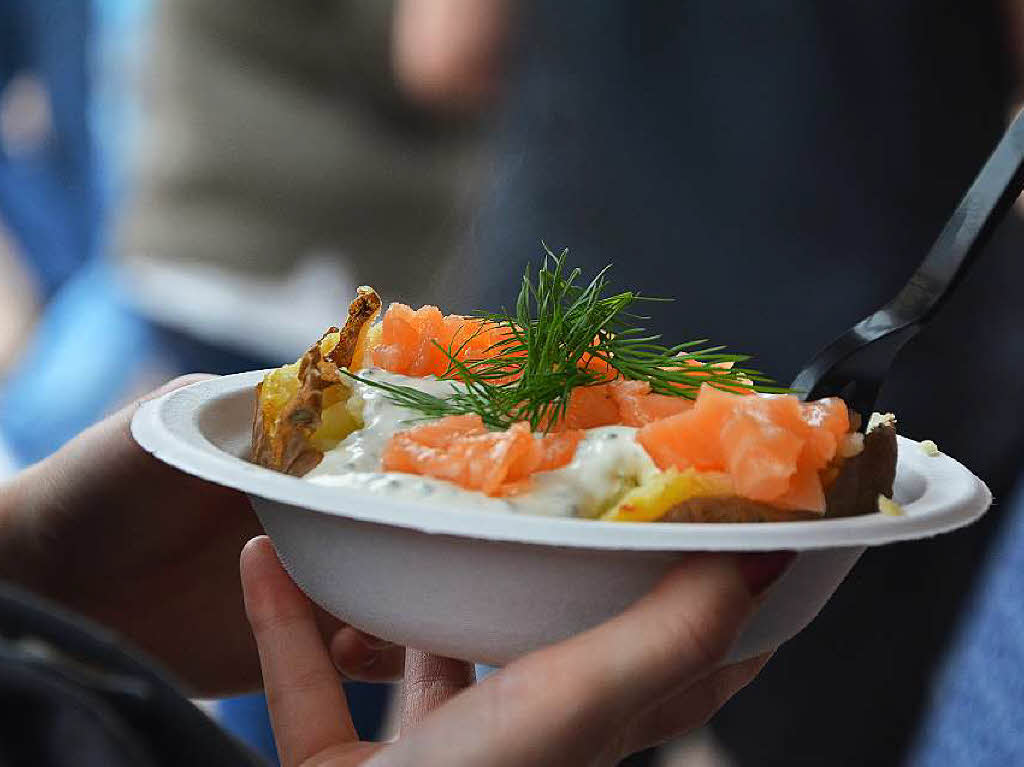 Reichlich Appetit brachten die 7000 Gste des BZ-Food-Truck-Fests mit auf das Gelnde der Alten Spinnerei in Lrrach-Haagen, wo die BZ ihr 70-jhriges Bestehen mit einer Party gefeiert hat.