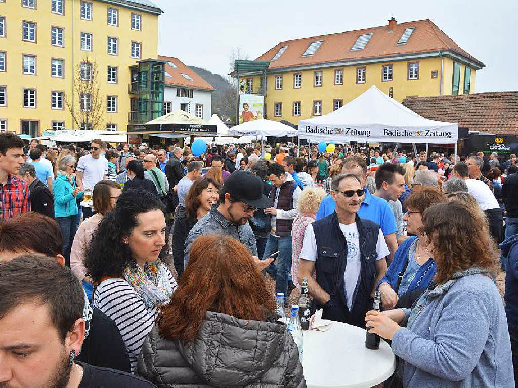 Reichlich Appetit brachten die 7000 Gste des BZ-Food-Truck-Fests mit auf das Gelnde der Alten Spinnerei in Lrrach-Haagen, wo die BZ ihr 70-jhriges Bestehen mit einer Party gefeiert hat.