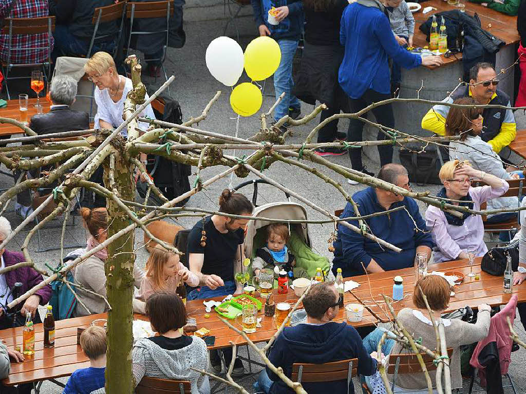 Reichlich Appetit brachten die 7000 Gste des BZ-Food-Truck-Fests mit auf das Gelnde der Alten Spinnerei in Lrrach-Haagen, wo die BZ ihr 70-jhriges Bestehen mit einer Party gefeiert hat.