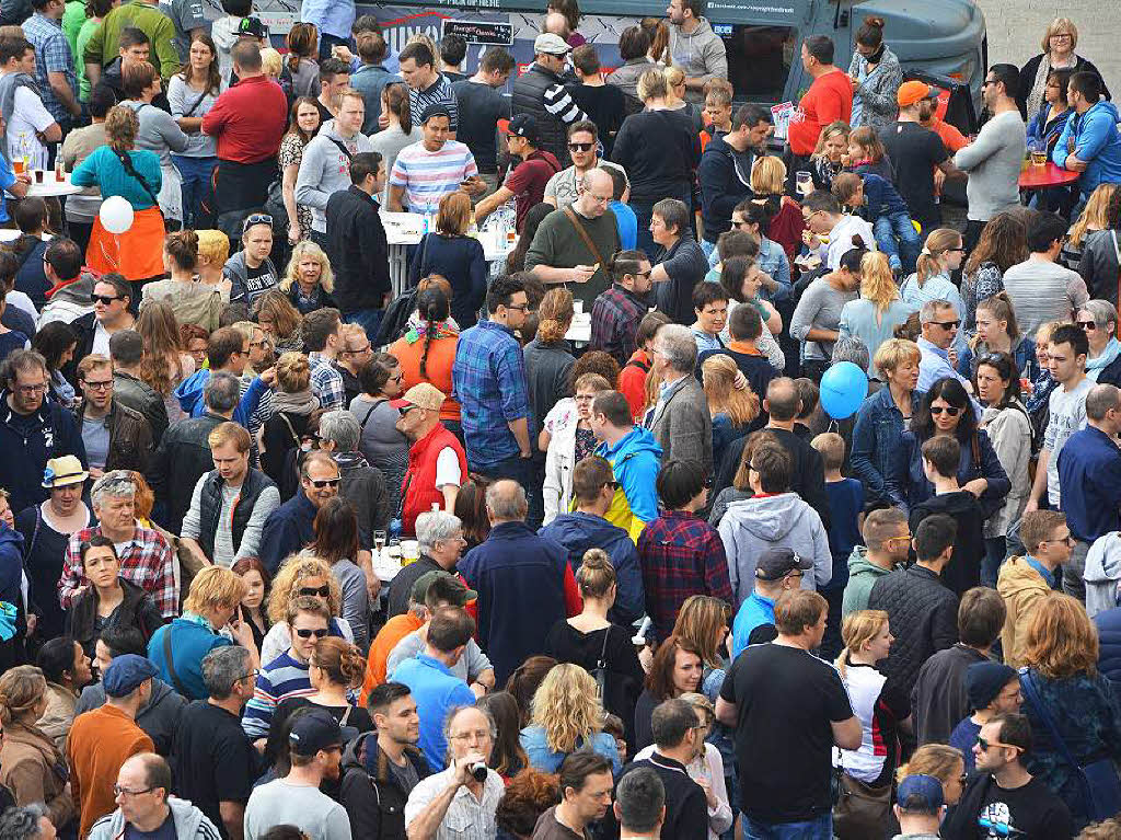 Reichlich Appetit brachten die 7000 Gste des BZ-Food-Truck-Fests mit auf das Gelnde der Alten Spinnerei in Lrrach-Haagen, wo die BZ ihr 70-jhriges Bestehen mit einer Party gefeiert hat.