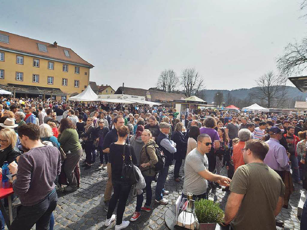 Reichlich Appetit brachten die 7000 Gste des BZ-Food-Truck-Fests mit auf das Gelnde der Alten Spinnerei in Lrrach-Haagen, wo die BZ ihr 70-jhriges Bestehen mit einer Party gefeiert hat.