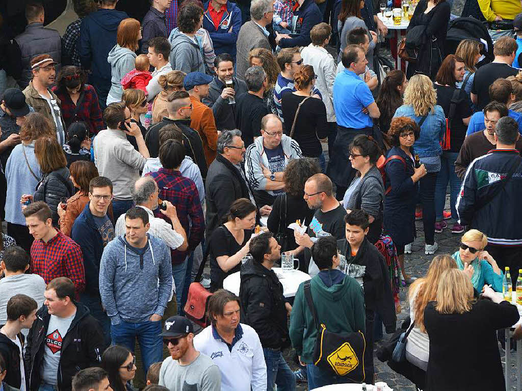 Reichlich Appetit brachten die 7000 Gste des BZ-Food-Truck-Fests mit auf das Gelnde der Alten Spinnerei in Lrrach-Haagen, wo die BZ ihr 70-jhriges Bestehen mit einer Party gefeiert hat.