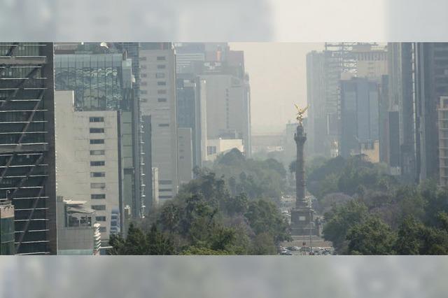 In Mexiko-City ist die Luft schlecht wie lange nicht mehr