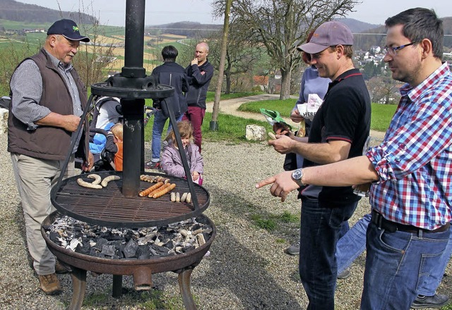 Der Tannenkirchener Bann wurde diesmal... einen guten Blick auf Tannenkirch hat  | Foto: Jutta Schtz