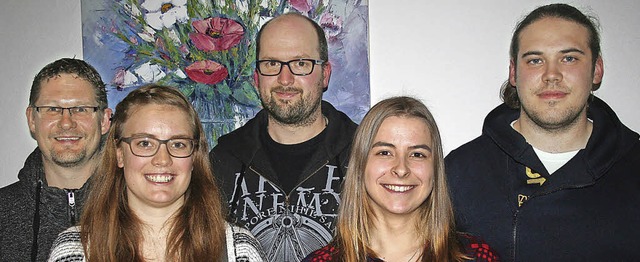 Das Trio Kai Wiegmann, Daniela Bhring...ah Winterhalder und Peter Goldemann.    | Foto: DIETER MAURER