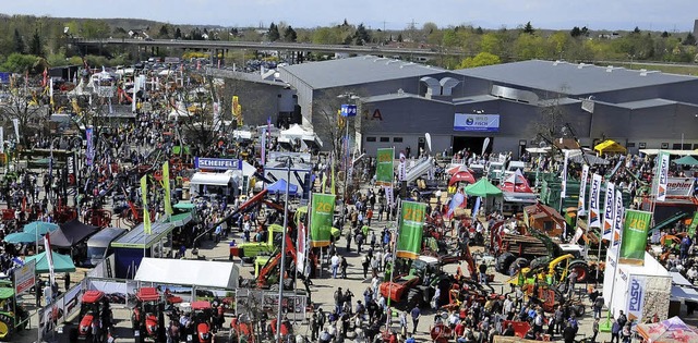 Ein Besuchermagnet: Die Forst live auf dem Messegelnde Offenburg.  | Foto: messe