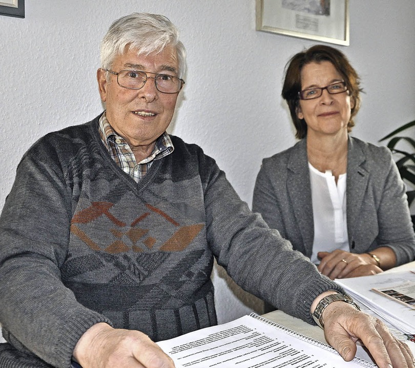 Freuen sich auf das Fest: Gerhard Philipp und Inken Dengler   | Foto: Ruther