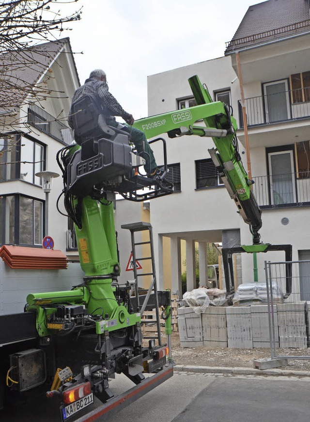 Bleiben ein rares Gut: neu gebaute und...ie hier am Stadtgarten in Emmendingen.  | Foto: Gerhard Walser