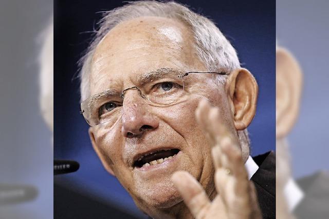 Wolfgang Schäuble: „Man könnte über die Bilder aus Idomeni weinen“