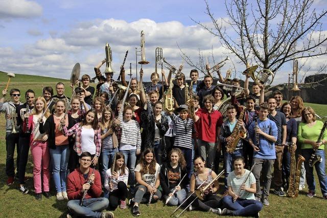 Jugendblasorchester Breisgau in Herbolzheim-Tutschfelden und Emmendingen-Wasser