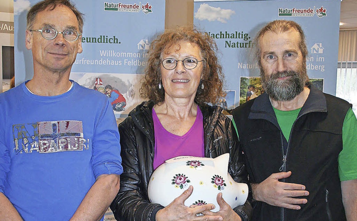 Das Naturfreundehaus Feldberg hat fr ...pting sowie Httenwirt Heinz Blodek.    | Foto: DIETER MAURER