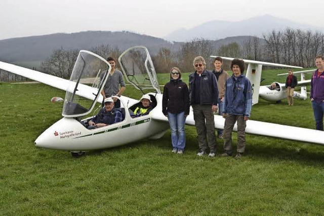 Erste Segelflugstarts in der neuen Flugsaison