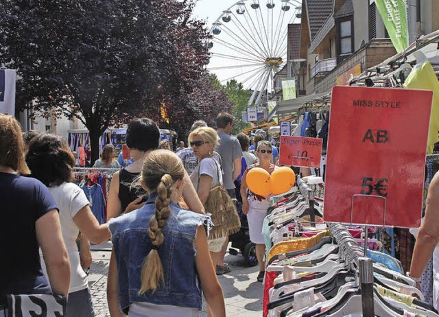 Das Cityfest bietet auch bei der elfte...wieder einen verkaufsoffenen Sonntag.   | Foto: Archiv: Moritz Lehmann