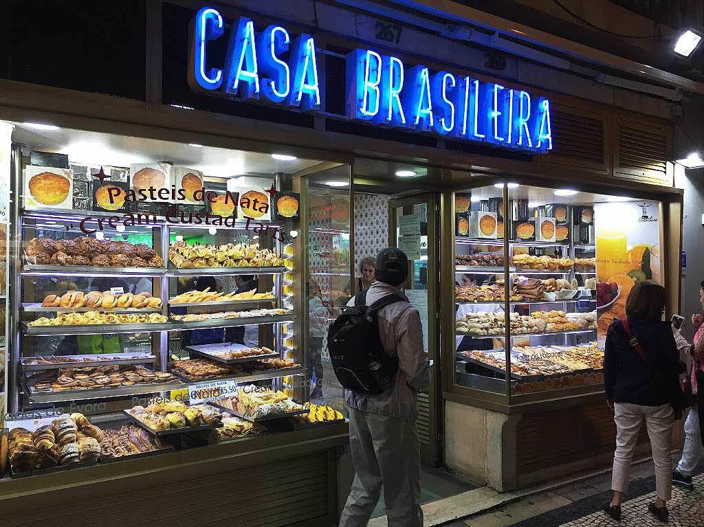 Lust auf Ses? Die Casa Brasileira ist nur eines von vielen Cafs in der Stadt.