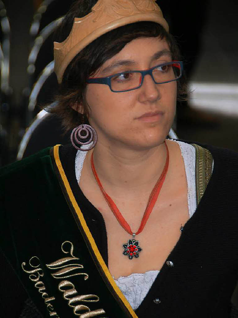 Daniela Spittler aus Auggen, baden-württembergische Waldkönign Daniela Spittler aus Auggen, baden-württembergische Waldkönign