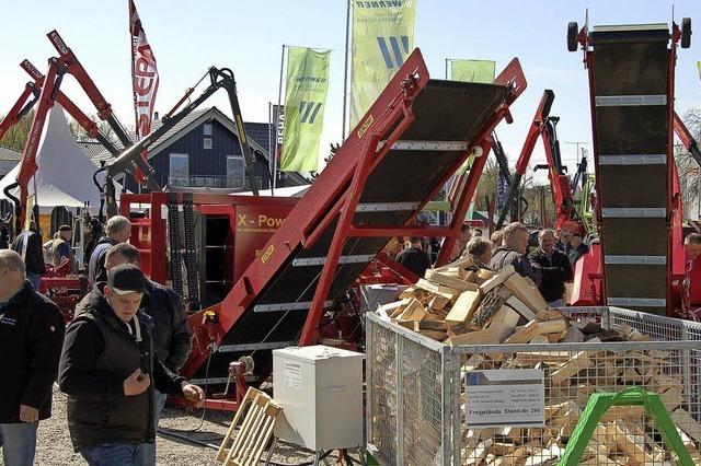 Die Fachmesse Forst live verzeichnet einen Besucherrekord