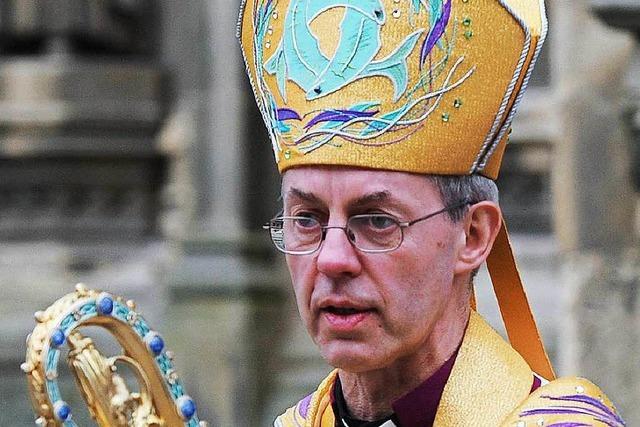Erzbischof von Canterbury gibt uneheliche Herkunft bekannt