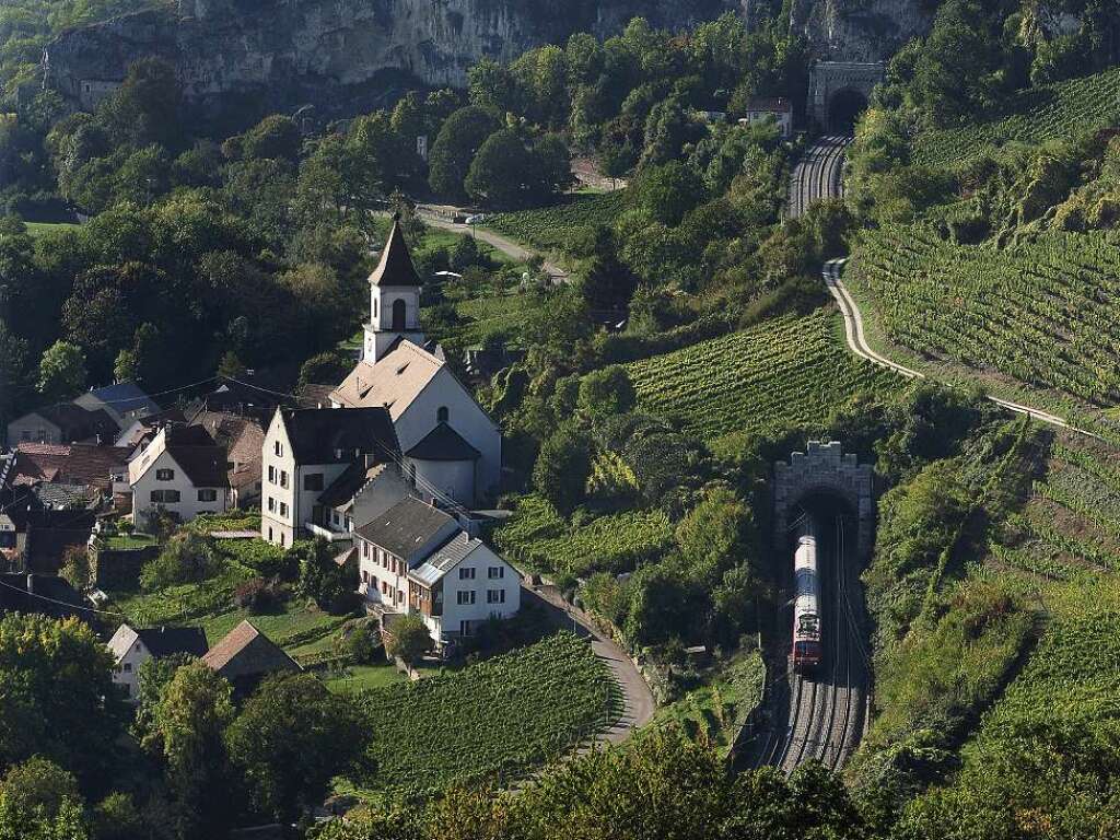 Auf dem Markgräfler Wiiwegli von Weil nach Blansingen - Südwest