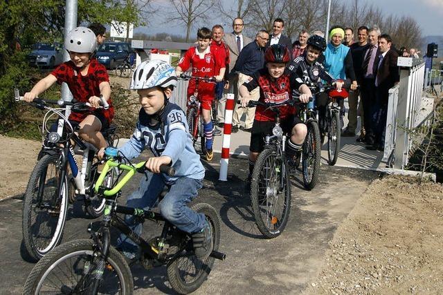 Radweg geht in Betrieb