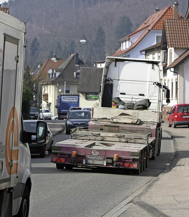 Die Umgehung wre fr Kuhbach und Reichenbach ein Segen.  | Foto: ARCHIVbild: Bastian Bernhardt