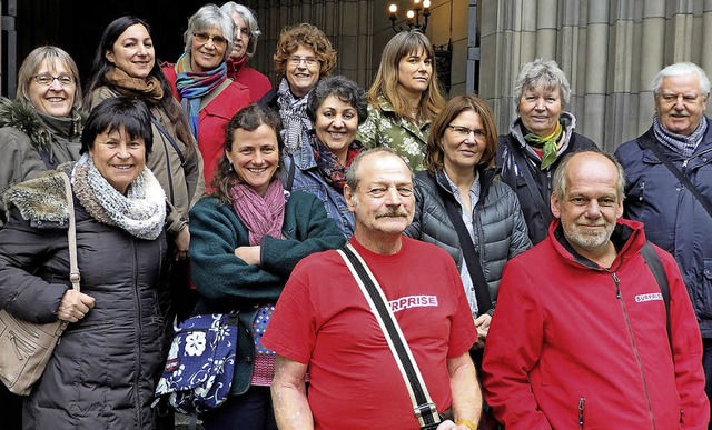 Schnell wurden die Basler Rolf und Hei...s der Weiler Stadtfhrer aufgenommen.   | Foto: Merstetter