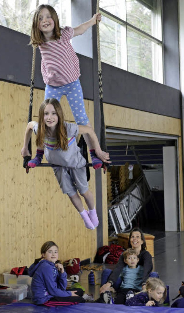 So lsst sich die Show schon schaukeln.  | Foto: Ingo Schneider