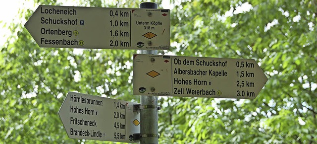 Die Ortsgruppe betreut auch etliche Wanderwegkilometer.   | Foto: seller