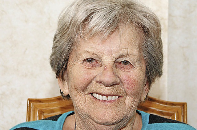 Ilse Bahr wird 90.   | Foto: Sedlak
