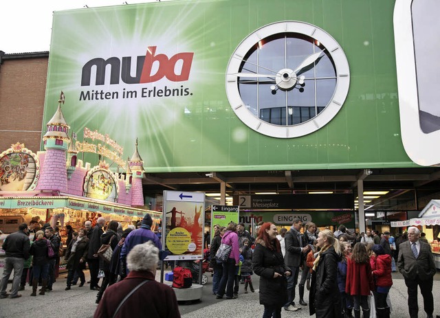 Angebote fr Jung und Alt: Die Muba  feiert Jubilum.  | Foto: K.Bartsch