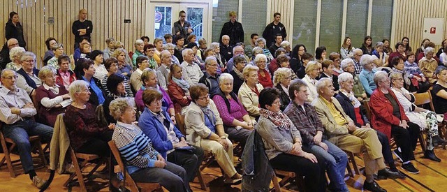 Mehr als 100 Mitglieder kamen zur Informationsveranstaltung des TV Schwrstadt.   | Foto: TV Schwrstadt