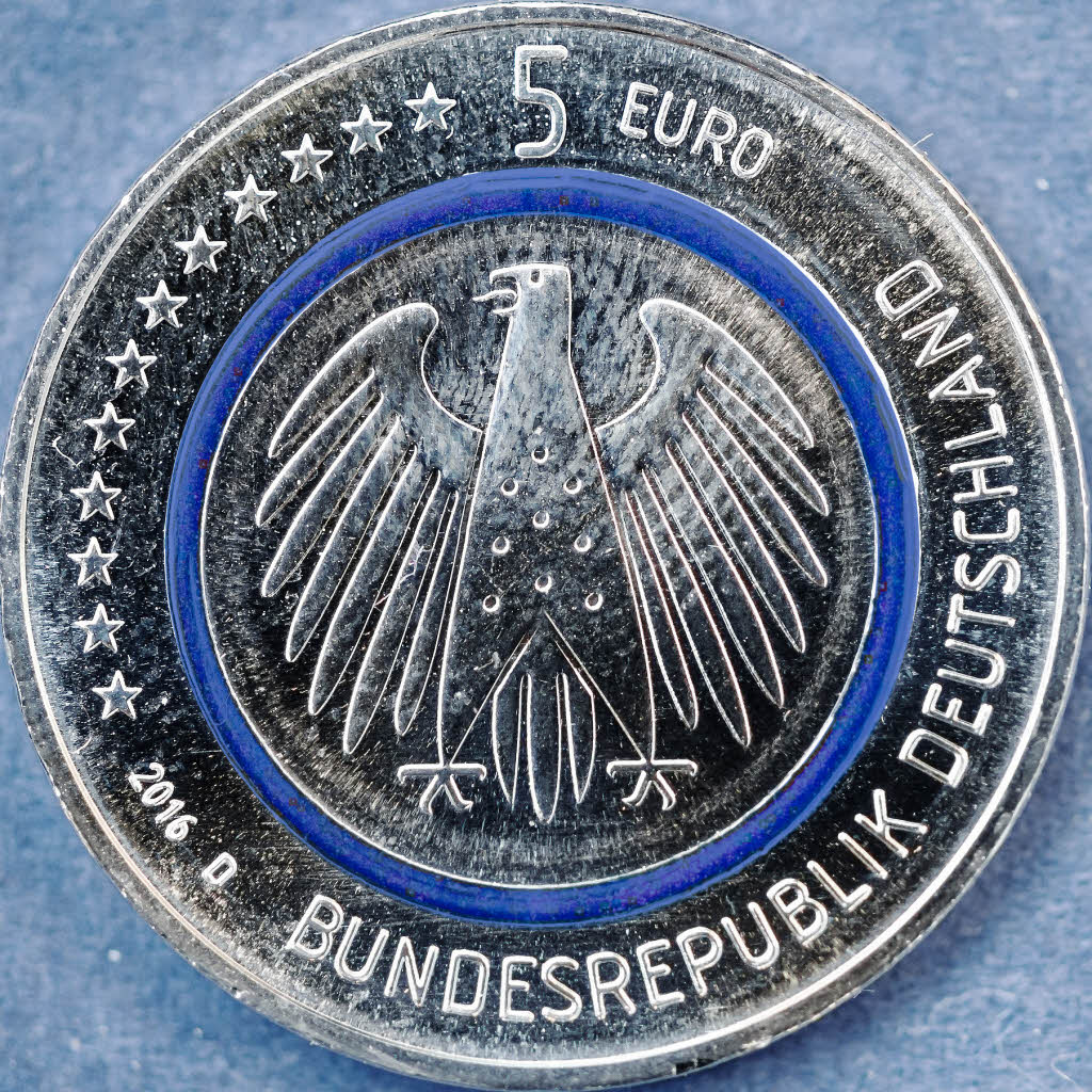 Neue FünfEuroMünze eingeführt Wirtschaft Badische Zeitung