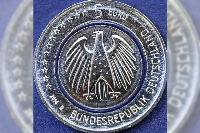 Großes Interesse an neuer Fünf-Euro-Münze
